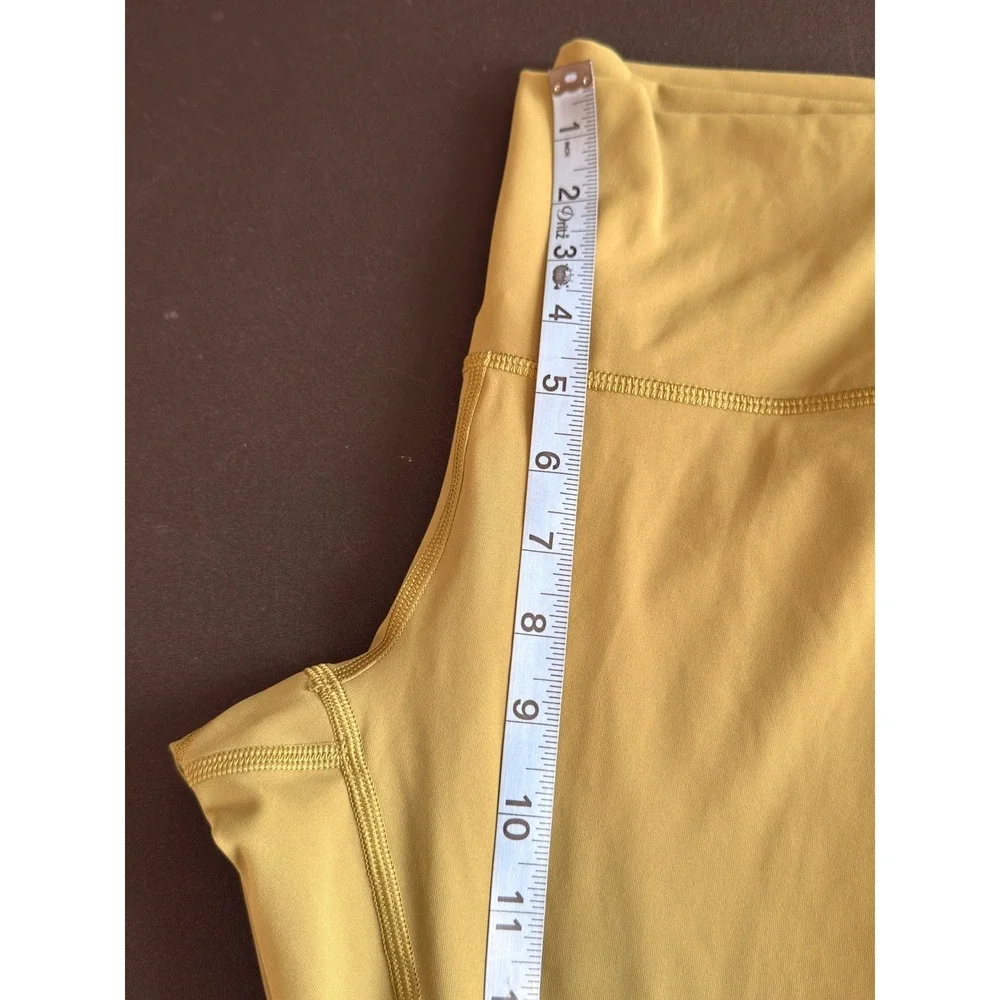 Lululemon Leggings Women's Green Active Workout Gym Stretch Compression Size‎ 6